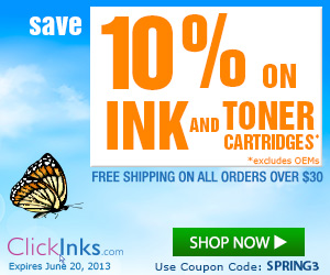 10% off ink and toner purchases