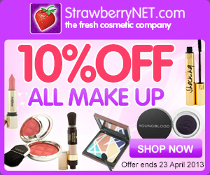 10% Off Makeup at StrawberryNET