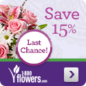 Save 15% Off Mother's Day Flowers & Gifts