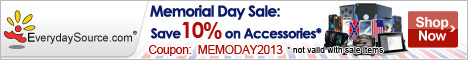 Memorial Day Sale: Save 10% on Accessories