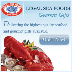 Memorial Day Offer! Save 15% on Legal Sea Foods!