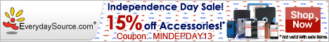 Independence Day Sale! 15% off Accessories