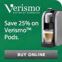 Save 25% on Verismo™ Pods