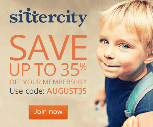 Get up to 35% off your Sittercity membership