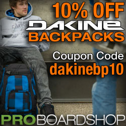 10% Off All Dakine Backpacks