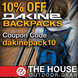 10% Off All Dakine Backpacks