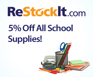 5% off on Back to School and Office supplies