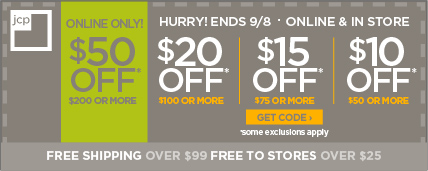 Receive $10 off $50, $15 off $75, $20 off $100, $50 off $200