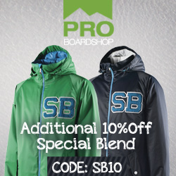 10% Off Special Blend Snowboard Apparel