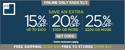 Save an extra 15% off all purchases