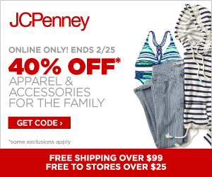 Get 40% off original and regular-priced apparel and accessories for the family
