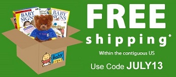 Free Shipping on orders at BabySigns